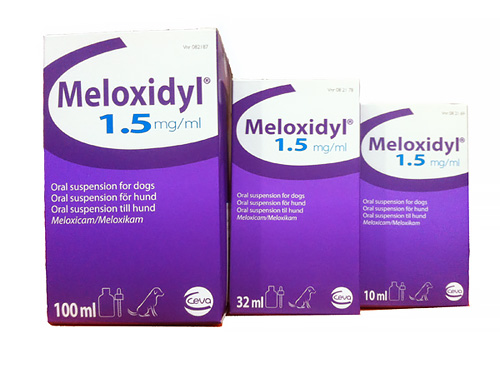 Meloxidyl 1,5 mg/ml suspensie voor honden