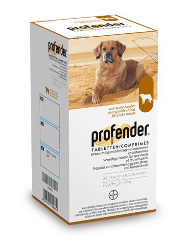 Profender tabletten voor honden